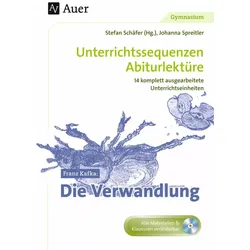Franz Kafka Die Verwandlung, Schulbücher von Stefan Schäfer, Johanna Spreitler