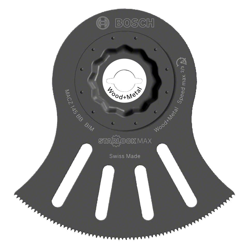 Bosch Professional Zubehör Segmentsägeblatt MACZ 145 BB, 145 mm, 1er-Pack (2608664226)