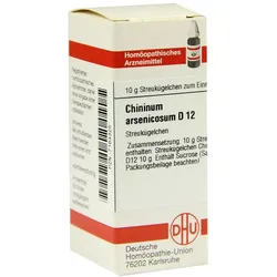 Chininum Arsenicosum D 12 Globuli 10 g