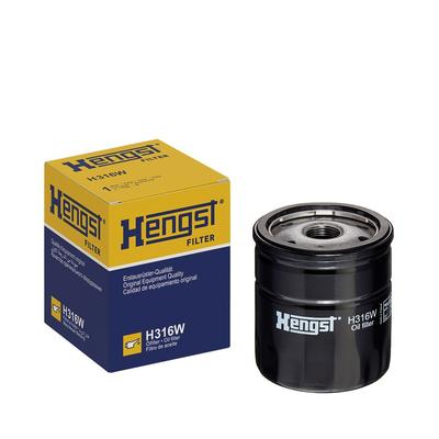 HENGST FILTER Ölfilter VW H316W FFO0125,3848100000,03L115561 Motorölfilter,Filter für Öl