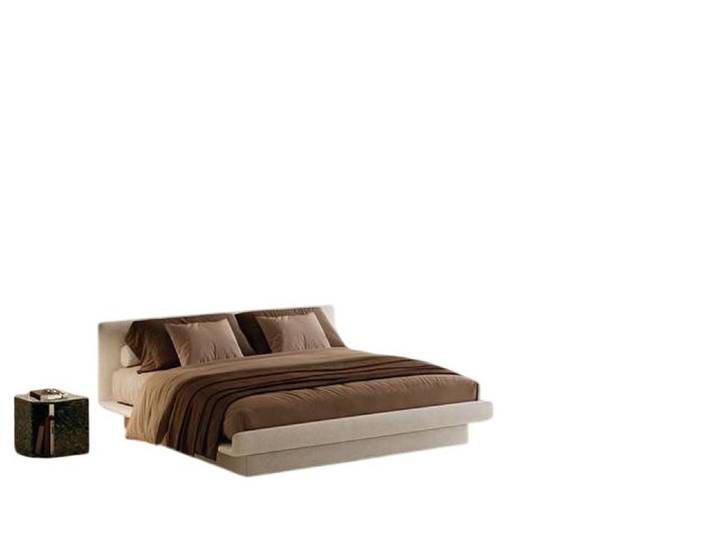 JVmoebel Polsterbett Beiges Funktionsbett von JVMoebel mit modernem Design und Stabilität, Made in Europa