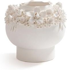 Zodax Shellstone Handmade Ceramic Vase