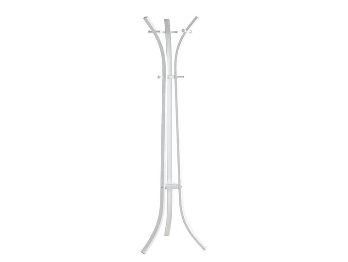 home24 Staande kapstok Holma Ø 45cm wit/wit
