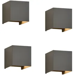 WANDLEUCHTE Maria 4er-Set Wandlampe