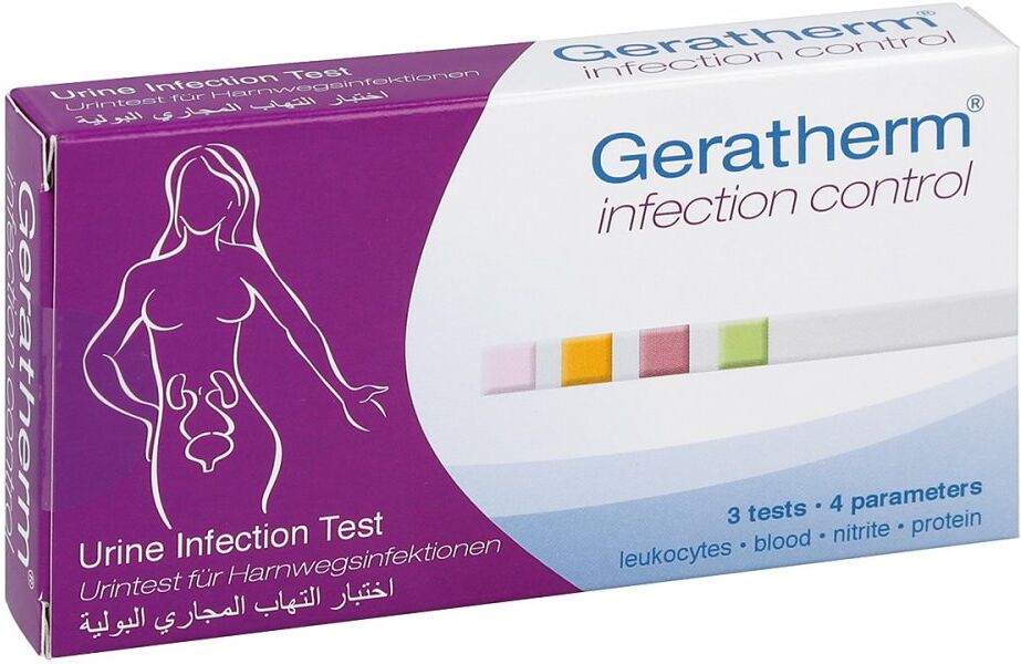 Geratherm infection control Harnwegsinfektionstest 3stk