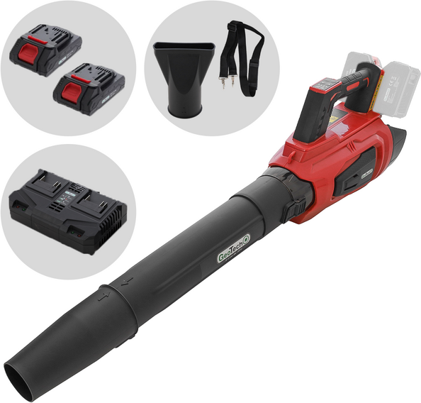 GeoTech X-Line BL-40V - Akku-Laubbläser - 40V - 2x20V 2Ah