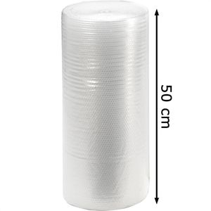 dm-folien Luftpolsterfolie 07400564, 2-lagig, Noppen-Ø 10mm, 50cm x 100m