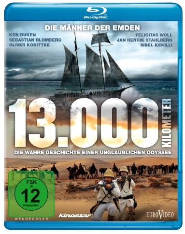 Berengar Pfahl - 13.000 Kilometer - Die wahre Geschichte einer unglaublichen Odyssee [Blu-ray] - Preis vom 11.10.2026 15:43:13 h
