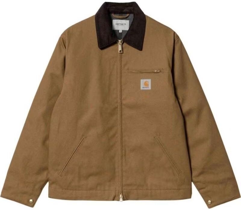 Chaqueta Carhartt Wip Detroit I015264-00s-01 Marrón Hombre Marron S Mujer