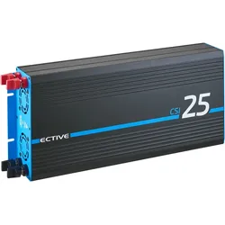 ECTIVE CSI 25 2500W/12V Sinus-Wechselrichter mit Ladegerät NVS- und USV-Funktion