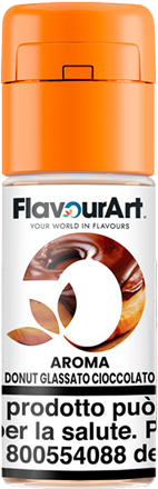 Flavourart Outlet - Donut Glassato Cioccolato Aroma Concentrato 10ml