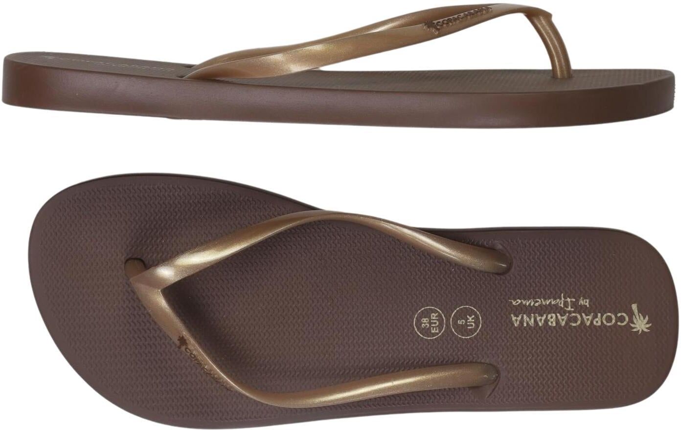 Ipanema Damen Sandalen, Braun, Gr. EU 38, Kunstleder - Second Hand