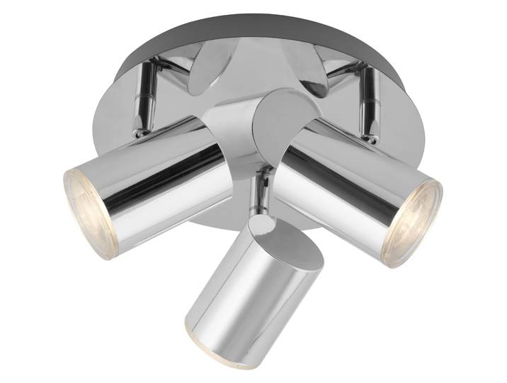 Badlampe Splash chrom Kunststoff/Metall B 21 cm - Badlampe