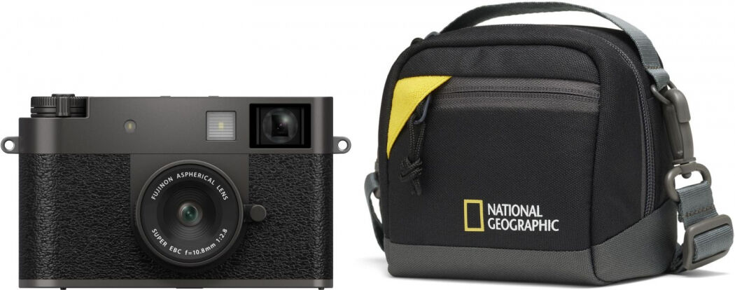 Fujifilm X-HF1 Anthracite + étui National Geographic