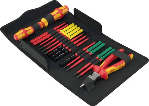 Wera Kraftform Kompakt VDE 17 extra slim 2 Tool Finder 05006610001 Werkzeugset 17teilig