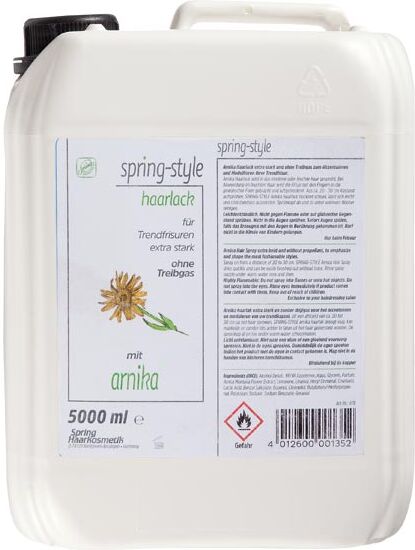 5L Spring Haarlack mit Arnika