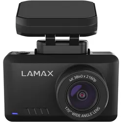 Lamax T10 (Akku, Beschleunigungssensor, GPS-Empfänger, WLAN, UHD 4K), Dashcam, Schwarz