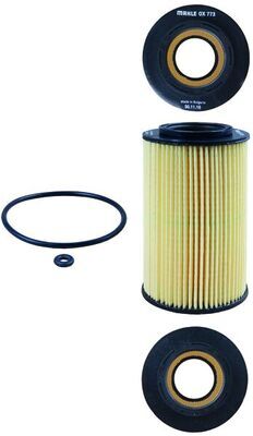 Mahle Ölfilter Ox773d Filtereinsatz 74mm Für Kia