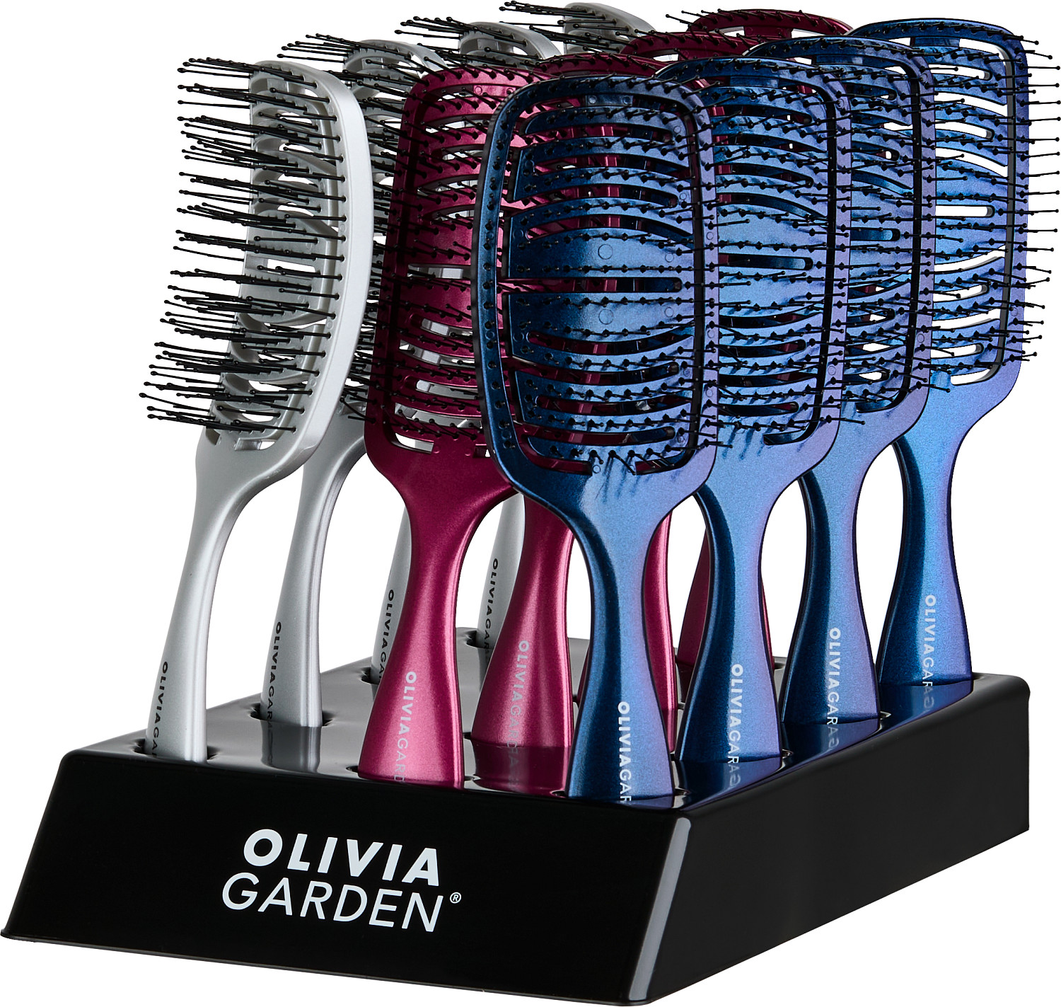 Olivia Garden iDetangle Medium Space Edition, 12er Display B-2429