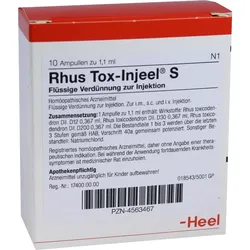 Rhus Tox Inj S 10 ST