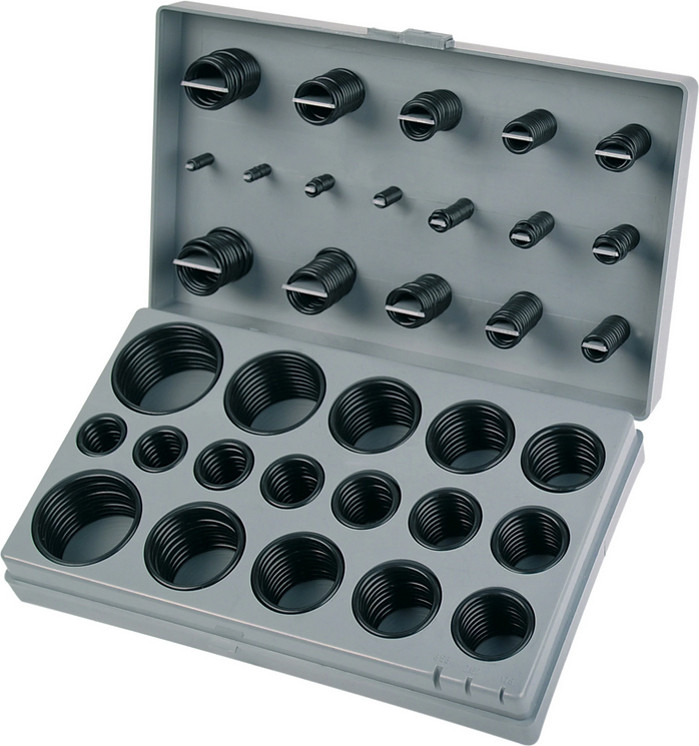 Brüder Mannesmann M99700 O-ringen assortiment met 407 stuks in cassette