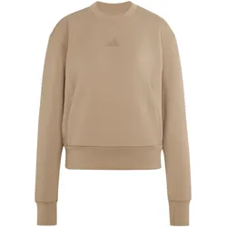 adidas Designed for Training Warm-Up Sweatshirt Damen KS3294 - khaki six M