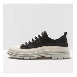 Art Unisex. 118941101003_001 Birmingham Nylon Schuhe schwarz (36), Wohnung, Schnürsenkel, Lässig, Recyceltes Nylon