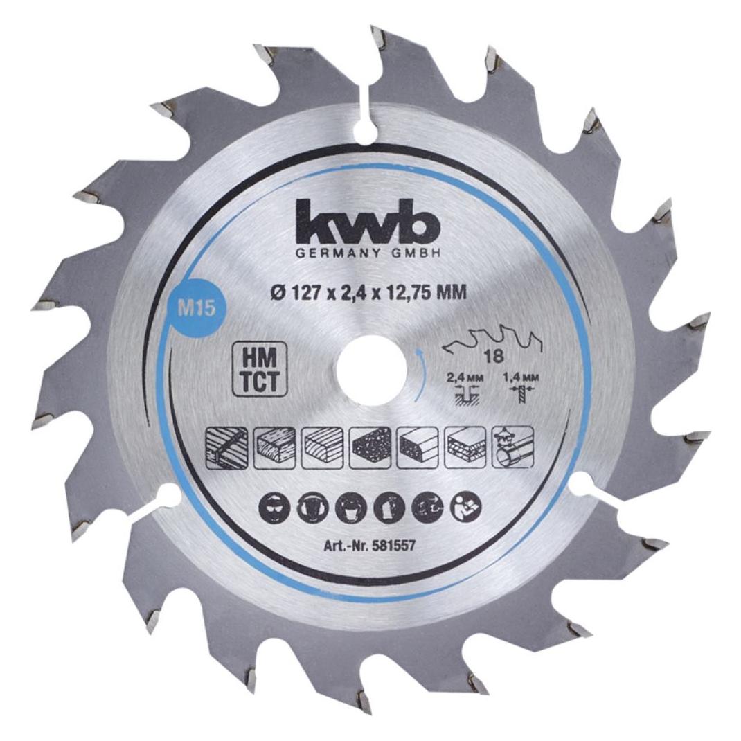 kwb Kreissägeblatt HM Mittel Ø 184x16 Z22 (586157)