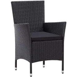 vidaXL, Gartentisch + Balkontisch, Bryson (190 x 90 x 75 cm)