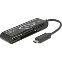 USB-C Card Reader, Kartenleser schwarz, Retail