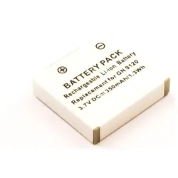 AGI 17441 - Grau - Weiss - Akku 340 mAh 3,7 V (Kamera Akku), Kamera Stromversorgung, Weiss, Grau