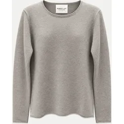 Kuscheliger Kaschmirpullover Grau 42
