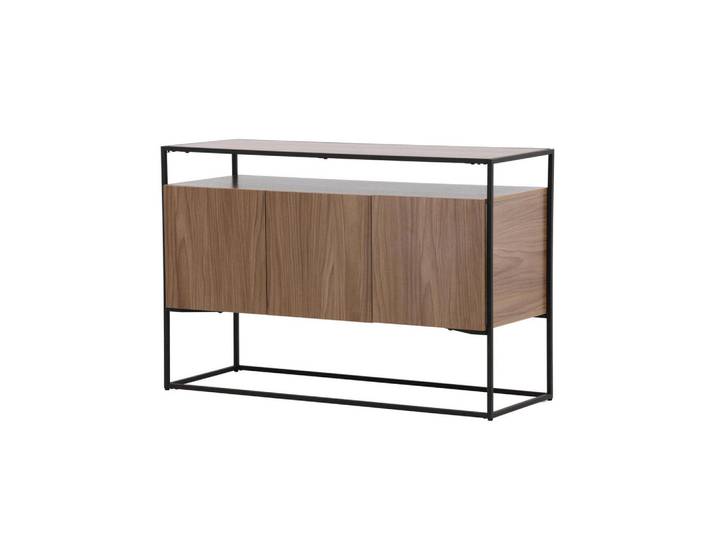 Furnlux Sideboard Kingsport Braun 120x45x80 cm, Holz, 120x80x45 cm, Kleinmöbel, Kommoden, Sideboards