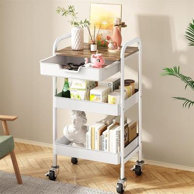 No "3 Tier Rolling Cart - 11.4""D x 16.5""W x 28.9""H"