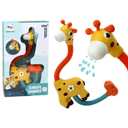 Gelber Giraffen-Badespielzeug-Duschsprinkler