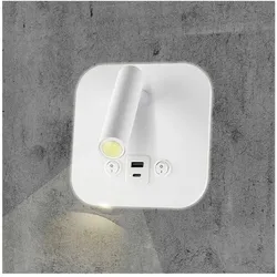 V-Tac, Tischlampe, LED-Wandleuchte VT-80068, 8W, 3000K, EEK: F, CREE Chip, 830lm, IP20, weiss (830 lm)