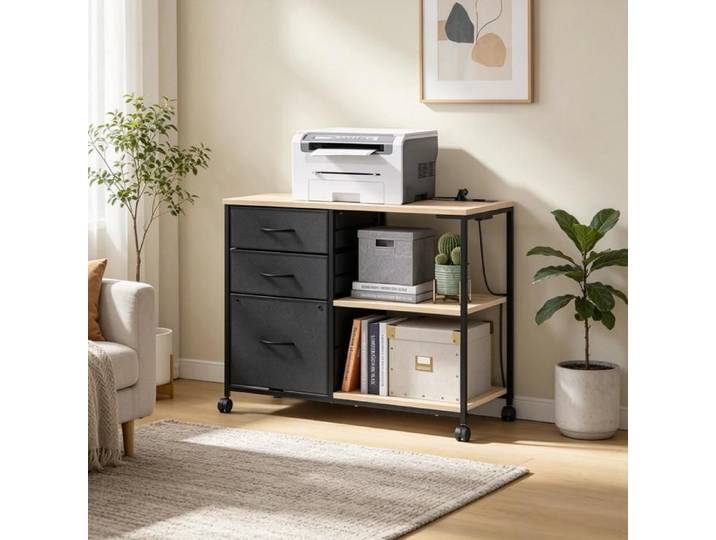 Classeur unité de rangement de bureau mobile table d'appoint (uniquement avec le classeur)
