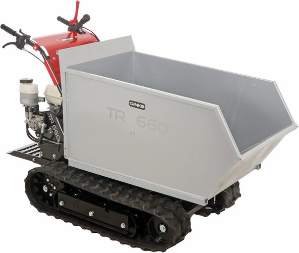 Ginko - MGM GINKO TR 660 - Raupendumper mt Benzinmotor und Dumpermulde- Honda GX 200 Motor