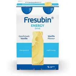 Fresubin Energy Trinknahrung Vanille 4X200 ml Lösung