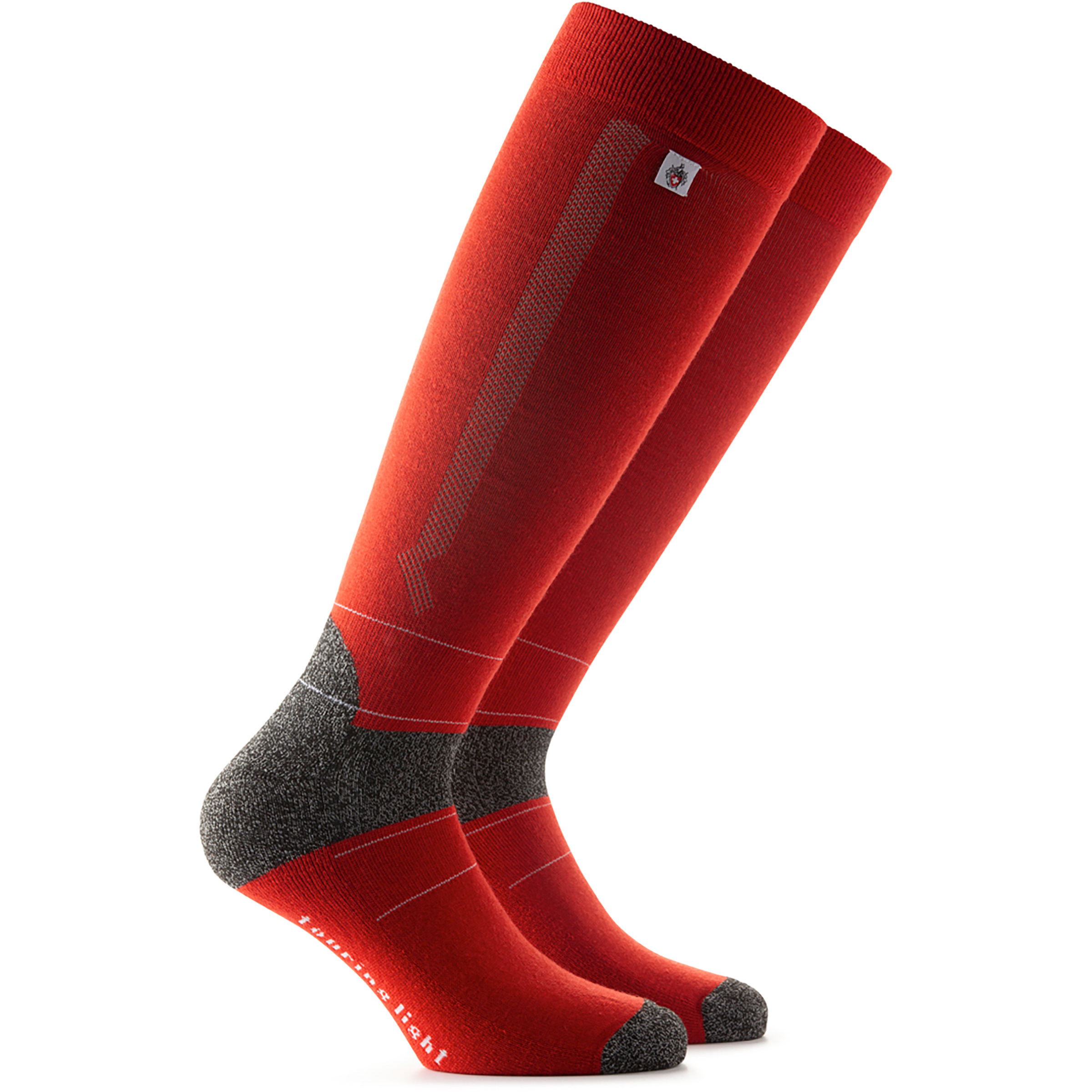 Rohner Sac Touring Light Skisocken rot Größe 39 Skitour Widerstandsfähig schoeller