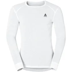 Odlo, Herren, Funktionsshirt, Active Warm (4XL), Weiss, 4XL