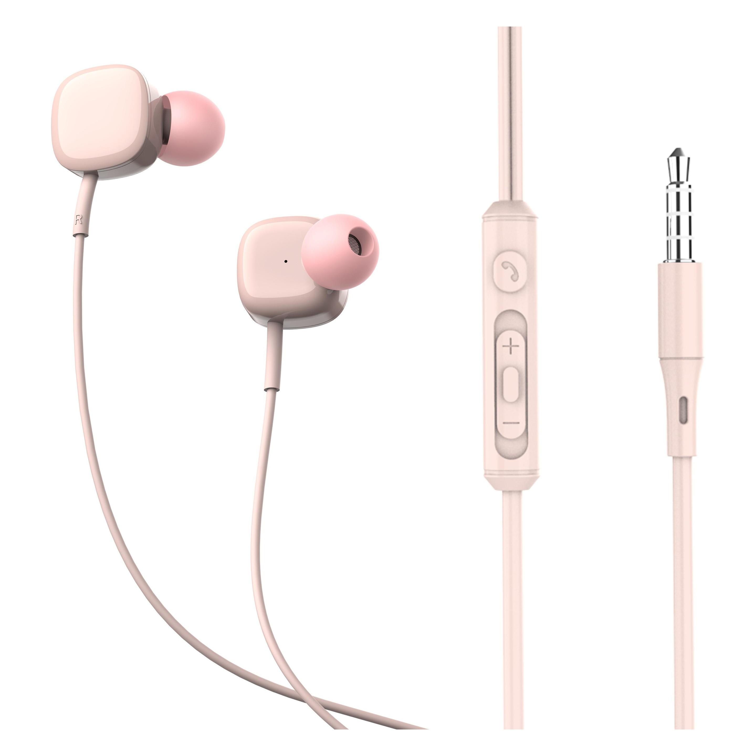 Tellur Basic Sigma wired in-ear headphones pink (Kabelgebunden) (TLL162381)
