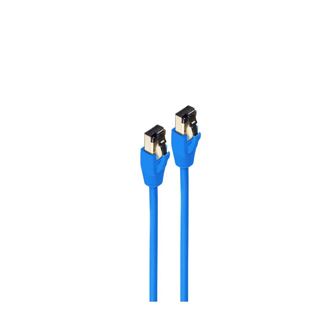 Shiverpeaks BS08-41081 Cat8.1 F/FTP Netwerkkabel, 15 meter, Blauw