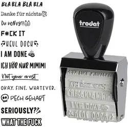 trodat Creative Mini Motivstempel Böse Sprüche