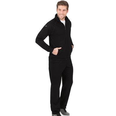 Jogginganzug TRIGEMA "TRIGEMA Freizeitanzug-Set", Herren, Gr. XXL, schwarz, Single Jersey, 100% Baumwolle, Sportanzüge Jogginganzug
