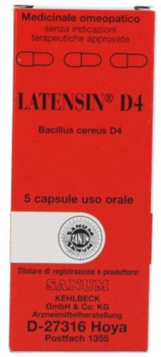 Sanum-Kehlbeck Latensin D4 5 Capsule