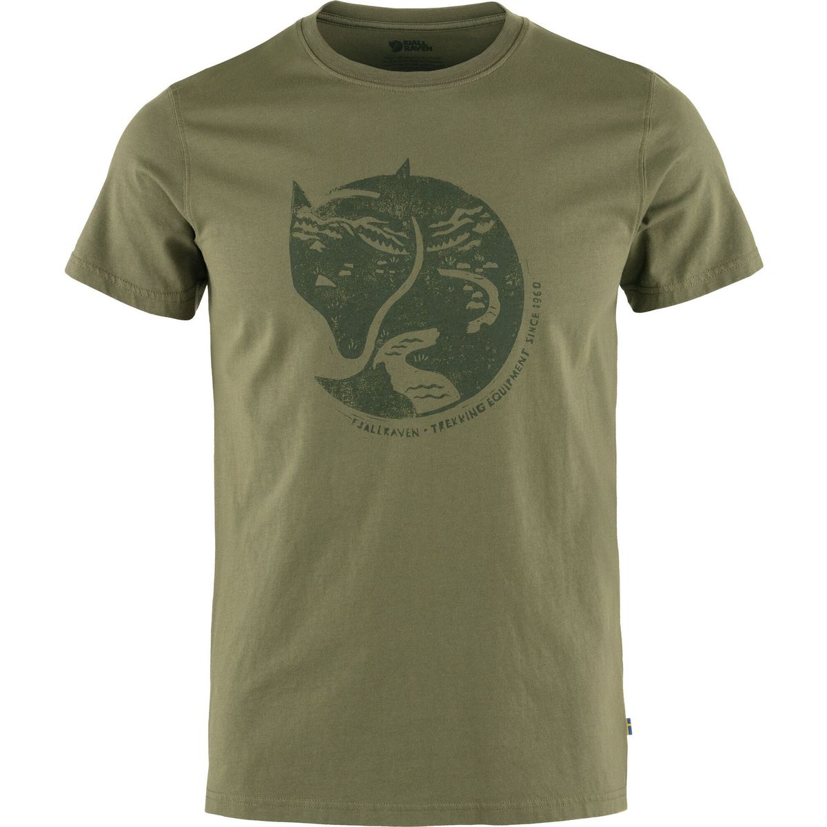 Fjällräven Arctic Fox T-shirt M laurel green (625) M F87220-625-M