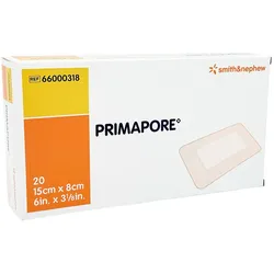Primapore 8x15 Cm Wundverband Steril 20 St