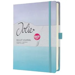 Sigel Notizbuch »JOLIE Bullet« Punktraster A5+ 200 Seiten blau/violett blau, 17x22 cm