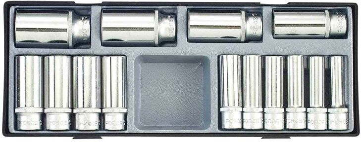 FORCE T4143-9 Socket set